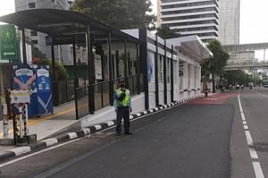 Terdampak Proyek MRT Bundaran HI-Kota, Halte Sementara Bank Indonesia Dioperasikan