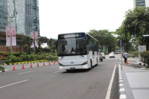 KLI Siap Suplai Bus Listrik Skywell untuk TransJakarta