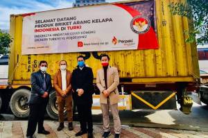 UMKM Digandeng, Sentra Distribusi Briket Arang Kelapa Indonesia Hadir di Turki
