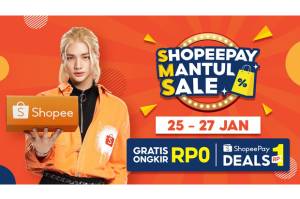 ShopeePay Mantul Sale (SMS) Hadirkan Gratis Ongkir Rp0 dan ShopeePay Deals Rp1 Saban Bulan!