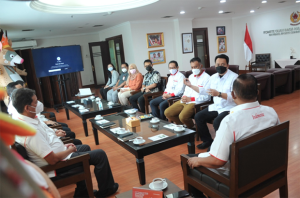 LPDUK dan KONI Pusat Jajaki Kerja Sama Pengelolaan Dana Komersil PON XX Papua