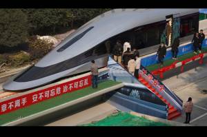 Debut, Kecepatan Prototipe Kereta Cepat China Tembus 620 Kilometer Per Jam