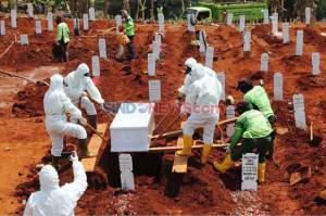 15 Hari Dibuka, 114 Jenazah Dimakamkan di TPU Srengseng Sawah 