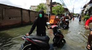 Banjir Rendam Kapuk Muara sejak Kamis, Warga: Sangat Terganggu, Cari Duit Susah