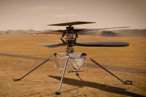 Helikopter Ingenuity Kontak Bumi Setelah Mendarat di Mars