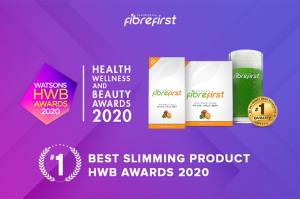 FibreFirst Sabet Penghargaan Best Slimming Product dalam Health Wellness and Beauty Awards 2020