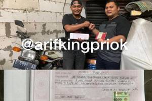 Dahsyat, Motor RX King Putih Tahun 83 Terjual Rp125 juta di Jakarta Utara