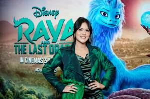 Raisa Tampil Beda Saat Nyanyikan OST Film Disney Raya and the Last Dragon