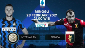 Live Streaming RCTI Plus: Inter Milan vs Genoa