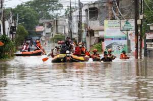 Mulai Surut, Banjir Kabupaten Bekasi Tersisa di 4 Kecamatan