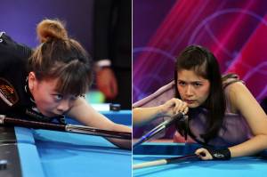Turnamen Biliar Hot Nine: Libas Silviana Lu, Echa Sudarto Melaju ke Semifinal