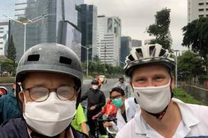 Dubes Denmark Puji Jakarta: Semakin Menuju Kota Ramah Sepeda