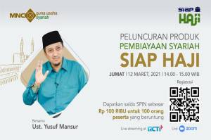 Hari-H, Daftar! Jumat Berkah, Ada Ustaz Yusuf Mansur di Launching Produk Digital SIAP HAJI dari BCAP!
