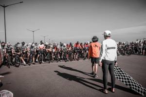 126 Atlet Sepeda Meriahkan Kompetisi Balap Sepeda di Pantai Indah Kapuk