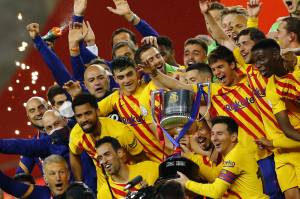 Bantu Juarai Copa del Rey, Barcelona Belum Juga Tawarkan Messi Kontrak Baru