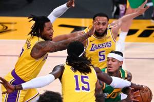 Hasil Lengkap Pertandingan NBA, Selasa (20/4/2021) WIB: Lakers Diseruduk Jazz