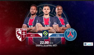 Live Streaming RCTI Plus: Metz vs Paris Saint-Germain