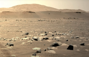 Helikopter Ingenuity NASA Sukses Terbang Tiga Kali di Atmosfer Planet Mars