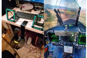 Keren, Remaja Ini Buat Sendiri Simulator Jet Tempur Canggih