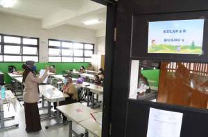 Nihil Sebaran Covid-19, Sekolah di Jakut Asesmen Gelombang 2 Uji Coba Belajar Tatap Muka