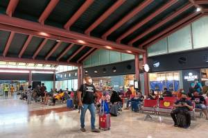 Pemudik Mulai Ramai Berdatangan di Bandara Soekarno-Hatta