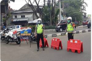 Antisipasi Lonjakan Pengunjung, Polda Metro Jaya Tutup Jalan Kawasan Pasar Tanah Abang