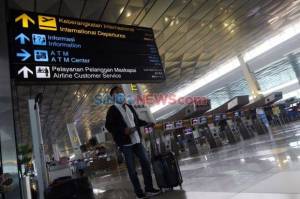 Sepi! Jumlah Penumpang di Bandara Soekarno Hatta Turun 90%
