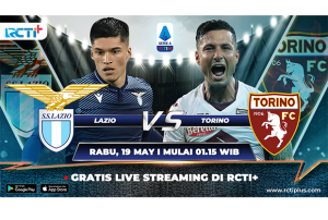 Live Streaming RCTI Plus: Lazio vs Torino