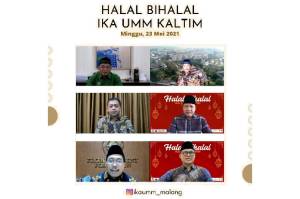 Jalin Silaturahmi, UMM dan Alumni Gelar Halal Bi Halal Online