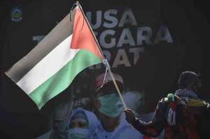 Setelah Jumatan, Aksi Solidaritas untuk Palestina Kembali Digelar