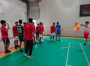 Asosiasi Futsal Provinsi Sulsel Gelar Pelatihan Wasit Level 2