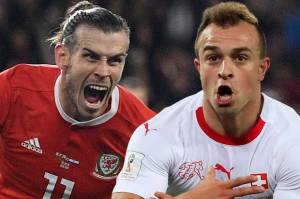 Susunan Pemain Timnas Wales vs Swiss: Gareth Bale dan Shaqiri Starter