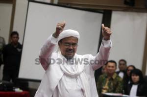Sidang Lanjutan Habib Rizieq, Agenda Pembacaan Duplik Kasus RS Ummi Bogor