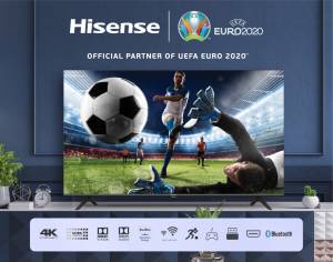 Dukung Penuh Piala Eropa 2020, Hisense Luncurkan UHD 4K Android TV E7G