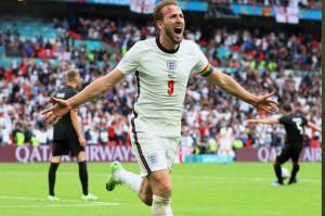 Timnas Inggris Usir Jerman, Harry Kane Sejajar dengan Rooney