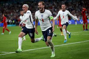 Kutukan Terhenti, Inggris Tantang Italia di Final Piala Eropa 2020