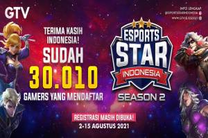 Puluhan Ribu Gamers Indonesia Antusias Ikuti Audisi Esports Star Indonesia