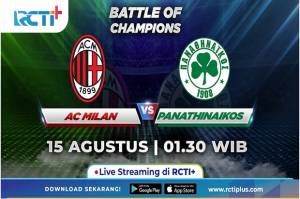 Live Streaming RCTI +, Preview AC Milan vs Panathinaikos: Perbaiki Keran Gol I Rossoneri