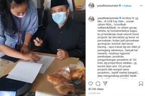 Yusuf Mansur Borong Saham Emiten Properti REAL: InsyaAllah, Jalan Kenceng Nambahin Gerak Ekonomi