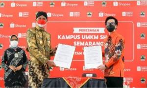 Kampus UMKM Shopee Semarang Diresmikan, Targetkan Total 700 Ribu UMKM Jawa Tengah Go-Digital