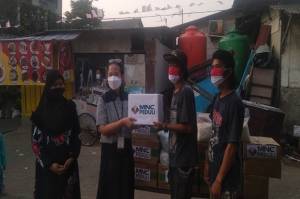 MNC Peduli Salurkan Makanan dan Masker kepada Anak Jalanan di Kampung Lio Depok