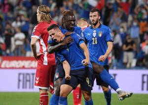 Italia vs Lithuania: Giacomo Raspadori Puas Gli Azzurri Bantai Tim Tamu