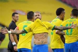 Hasil Brasil vs Peru: Neymar Jadi Bintang Kemenangan Tim Samba