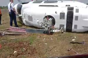 Angin dan Masalah Mesin Diduga Penyebab Kecelakaan Helikopter di Curug Tangerang