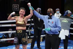 Pukul KO Musuhnya, Hyun Mi Choi Pertahankan Sabuk Juara WBA
