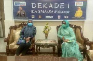 Kukuhkan Silaturahmi, IKA Smansa Makassar Gelar Acara Dekade 1
