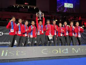 Indonesia Negara Tersukses Juara Piala Thomas dengan 14 Gelar, Ini Daftar Lengkapnya