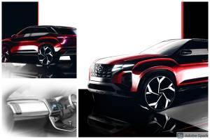 Siap-siap Ini Sketsa Awal SUV Baru Hyundai yang Akan Dijual di Indonesia