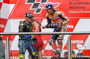 Dongkrak Popularitas MotoGP, Marquez: Semua Orang Harus Berterima Kasih pada Rossi