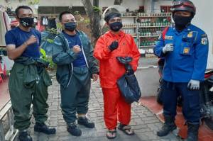 Petugas Damkar Jakbar Evakuasi 2 Sarang Tawon Dalam Waktu Berdekatan